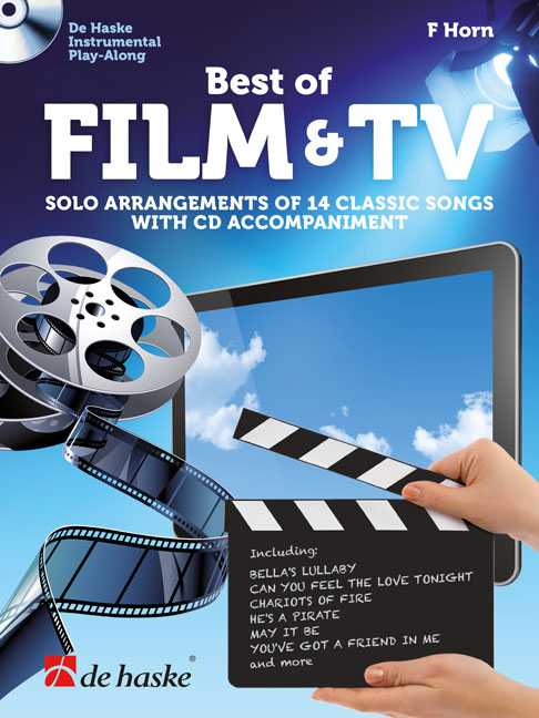 Best of Film & TV (Horn in F) Solo Arrangements of 14 Classic Songs with CD Accompaniment